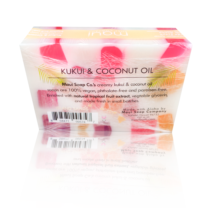 Island Sands Bar Soap with Kukui & Coconut Oil 6oz - She Won This