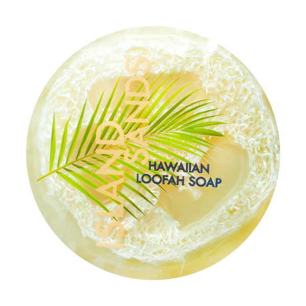 Island Sands Sea Salt & Kukui Exfoliating Loofah Soap 4.75oz - She Won This