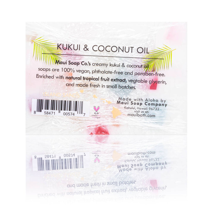 Island Sands Bar Soap with Kukui & Coconut Oil 6oz - She Won This