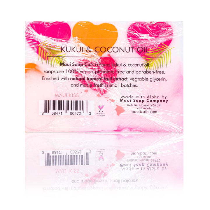 Maui Kiss Bar Soap with Kukui & Coconut Oil 6oz - She Won This