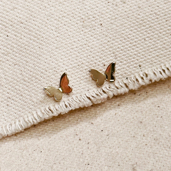 Mini Butterfly Stud Earrings