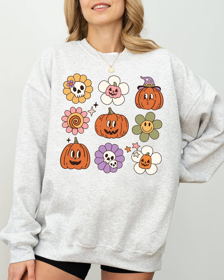 Retro Pumpkins Sweatshirt - She Won This