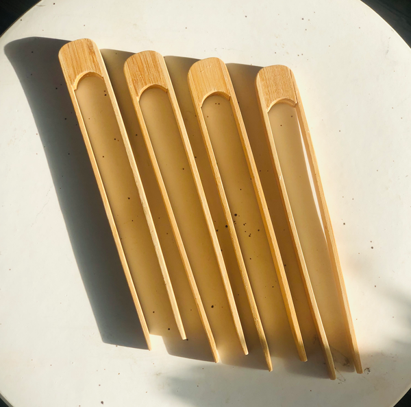 Bamboo Salad Tongs