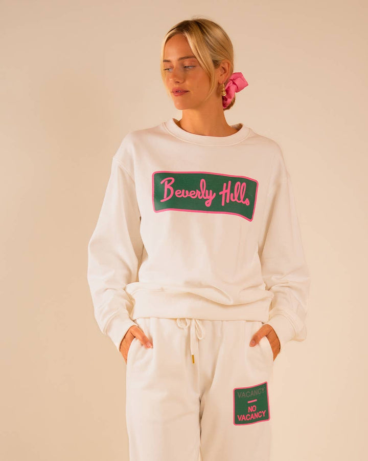 Beverly Hills - Luxe Care Classic - Crewneck - She Won This