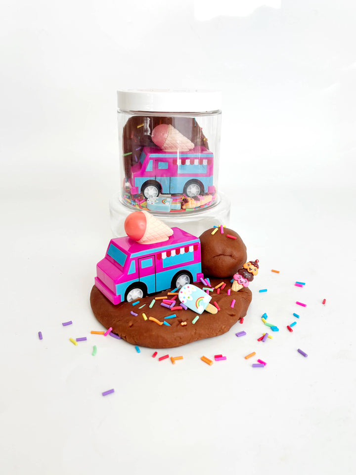 Ice Cream Truck Mini Dough-To-Go Play Kit - She Won This