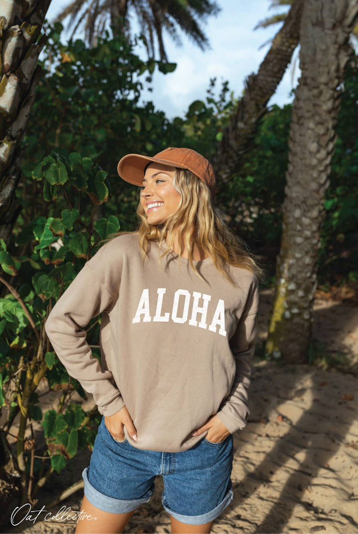 ALOHA Graphic Sweatshirt - She Won This