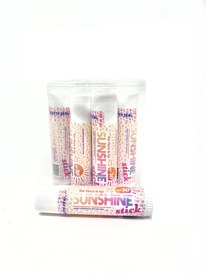 Sunshine & Glitter Sunshine Stick - SPF 30 Natural Zinc - She Won This