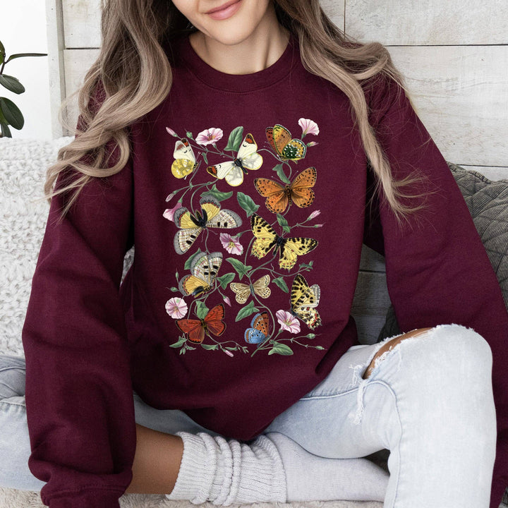 Butterfly Garden Sweatshirt - She Won This