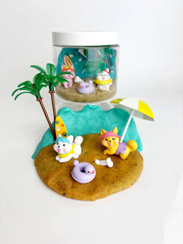 Puppy Beach Party Summer Play Kit – Dive into Fun and Learning! - She Won This