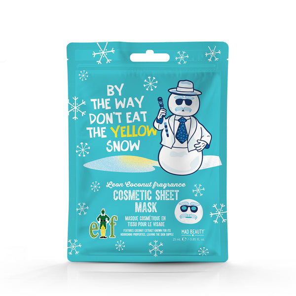 Elf Snow Man Sheet Mask - She Won This